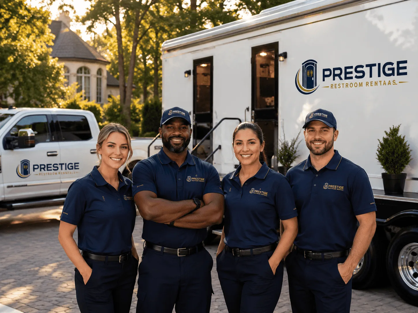 Trusted Luxury Portable Restrooms company in Latimer, IA